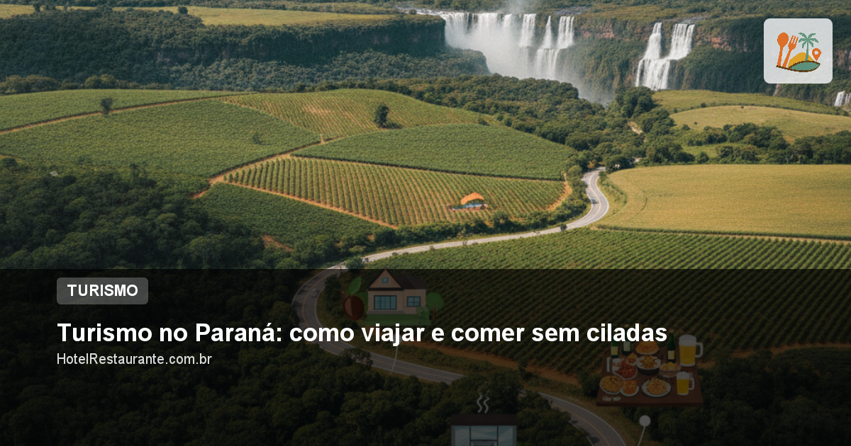 Turismo no Paraná: como viajar e comer sem ciladas
