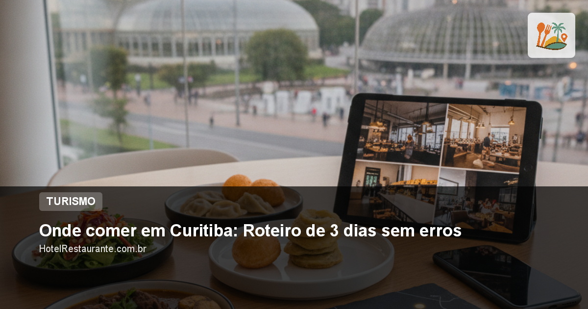 Onde comer em Curitiba: Roteiro de 3 dias sem erros