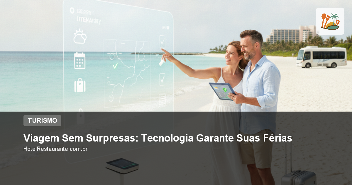 Viagem Sem Surpresas: Tecnologia Garante Suas Férias